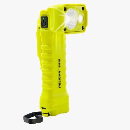 Pelican - 3415 Flashlight - Right-Angle - LED, 3 AA - Yellow