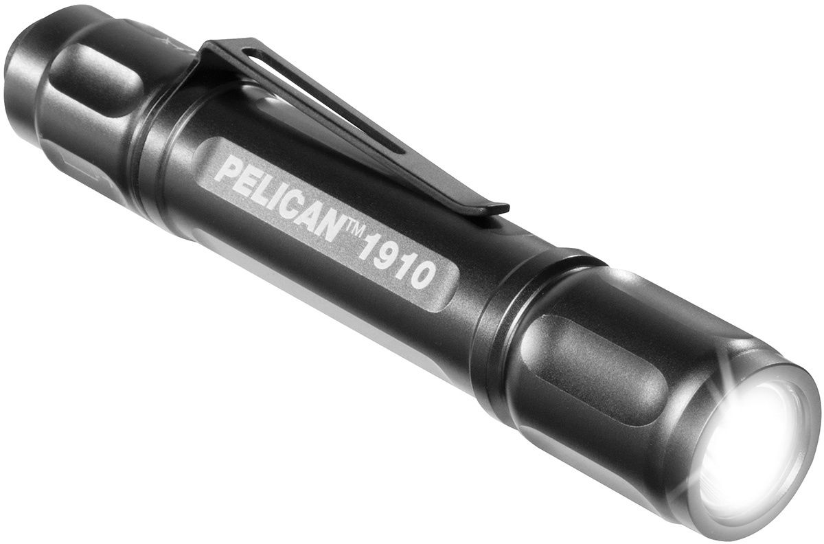 Pelican - 1910 Flashlight - LED, 1 AAA - Black