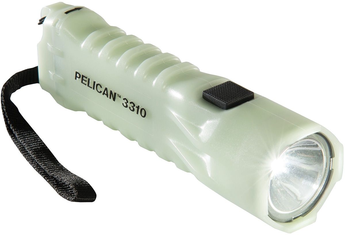 Pelican - 3310PL Flashlight - LED, 3 AA - Photoluminescent
