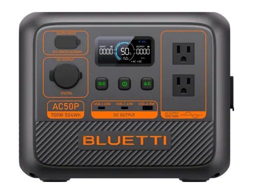 Bluetti - AC50P Portable Power Station | 700W 504Wh