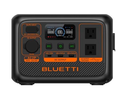 Bluetti - AC2P Premium Portable Powerstation, 300W