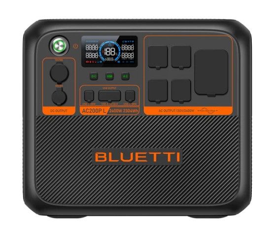 Bluetti - AC200PL Premium Portable Powerstation, 2400W