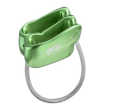 Petzl - Verso Belay Device, Colour: Green