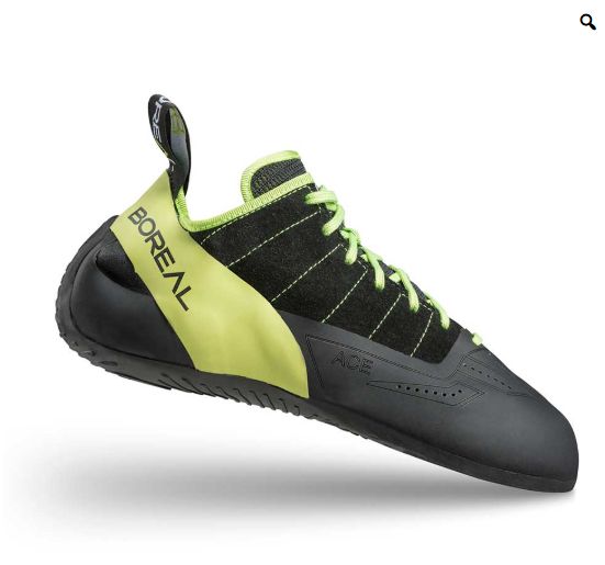 Boreal - Ace Climb Shoe, Colour: Black/Green, Size: 10