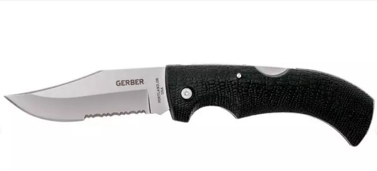 Gerber - Gator Clip Point Serrated Folding Knife *Disc