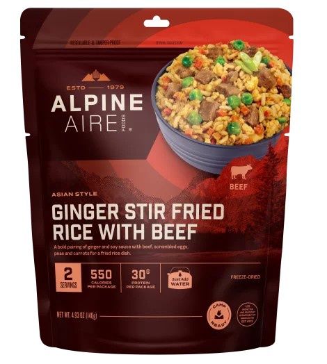 Alpineaire - Ginger Stir Fried Rice with Beef