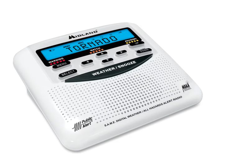 Midland - 25 Code S A M E Weather Warning Radio