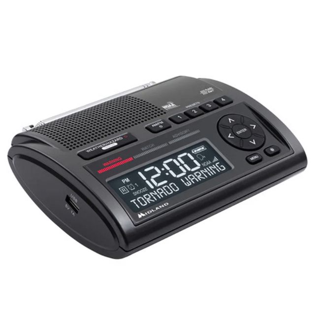 Midland - WR400 Deluxe NOAA Weather Radio w/SAME