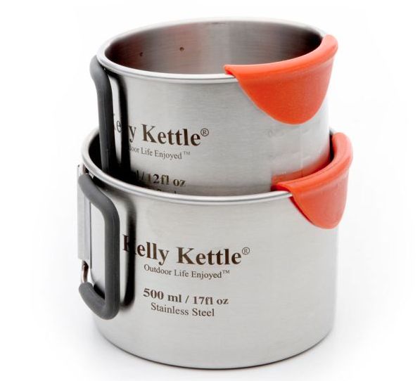 Kelly Kettle - Camping Cup Set (350 &amp; 500ml)