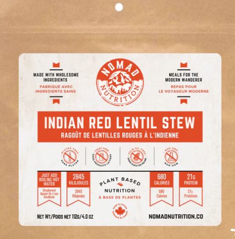 Nomad Nutrition - Indian Red Lentil Stew, 112g
