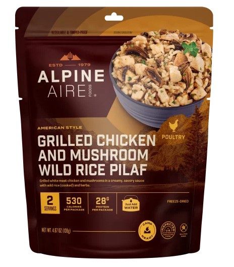 Alpineaire - Grilled Chicken and Mushroom Rice Pilaf