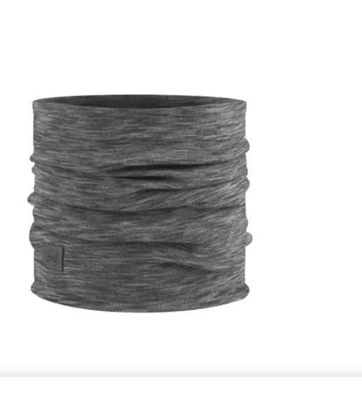 Buff - Merino Heavyweight, Colour: Fog Grey Multi-Stripes