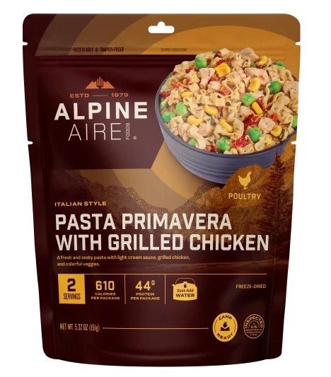 Alpineaire - Pasta Primavera w/Grilled Chicken