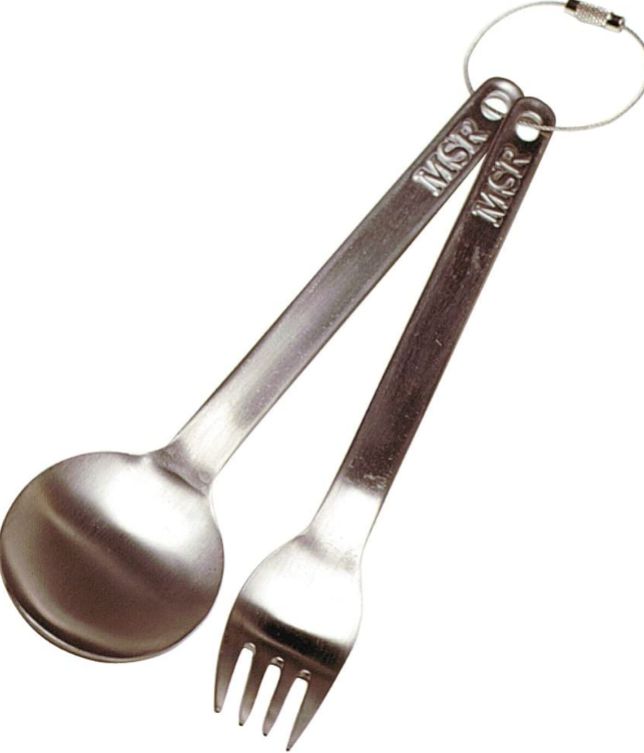 MSR - Titan Fork and Spoon Set *disc*