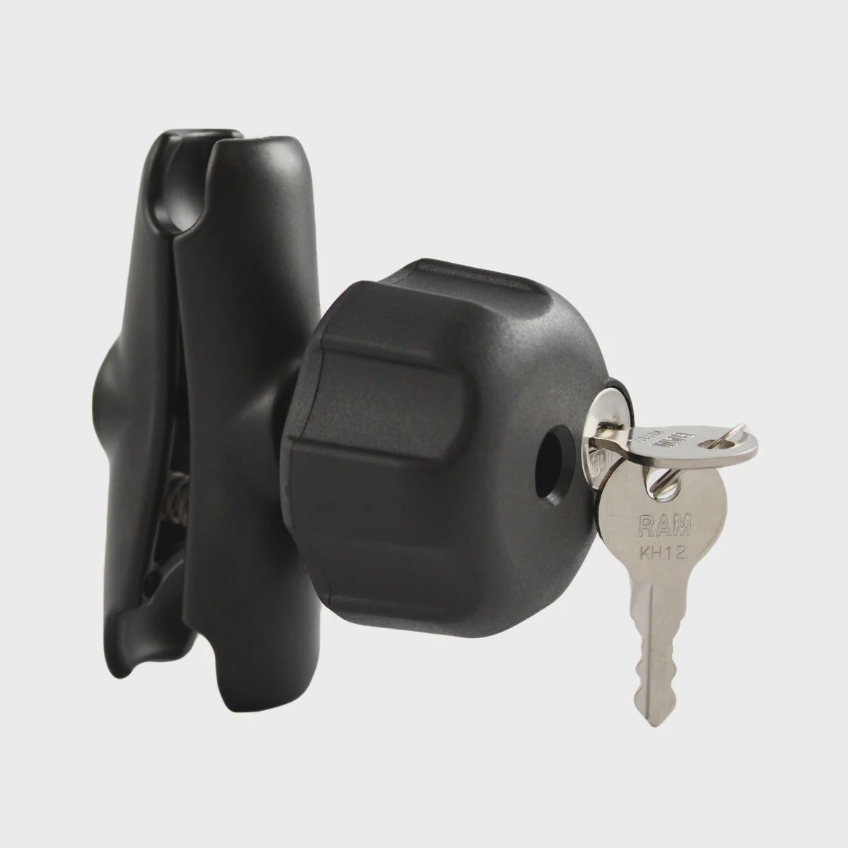 RAM - Double Socket Arm w/ Key Lock Knob