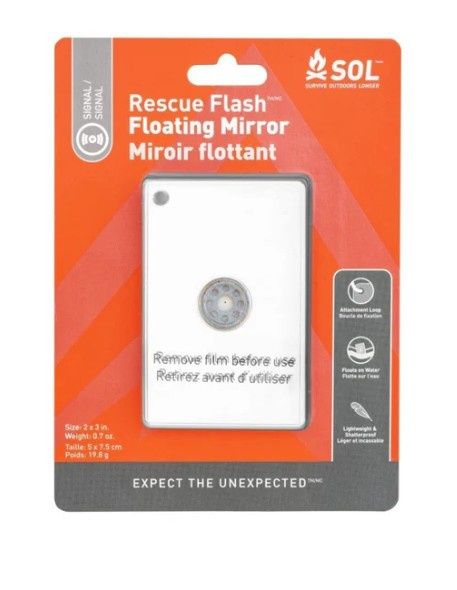 SOL - Rescue Flash Floating Signal Mirror