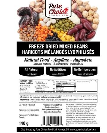 Pure Choice - Mixed Beans, Size: 140g