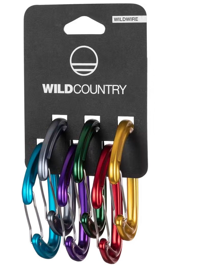 Wild Country - Wildwire Rack, 6 Pack Carabiner Set