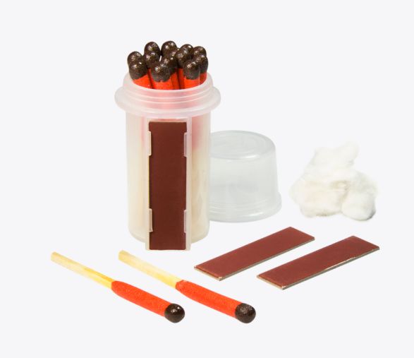 UCO - Survival Stormproof Match Kit - Clear Case