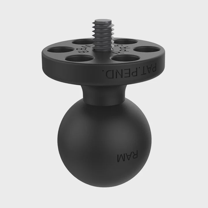 RAM - Ball Adapter with 1/4"-20 Threaded Stud for Action Cameras