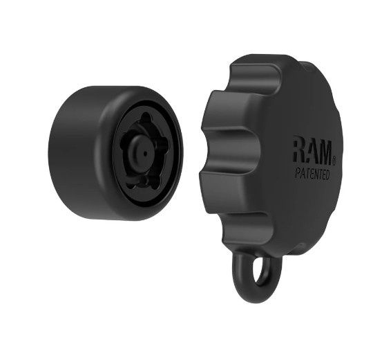 RAM - Pin-Lock Security Knob w/ 5-Pin Pattern for B Size Socket Arm
