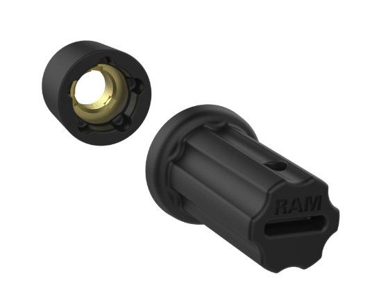 RAM - Pin-Lock Security Nut for D &amp; E Size Socket Arm