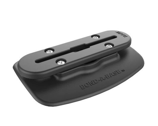 RAM - Unpacked Black Bond-a-Base w/ Tough Track