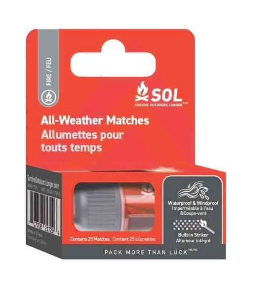 SOL - All Weather Matches - 25
