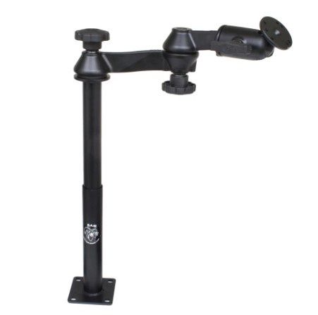 RAM - Tele-Pole� with 12" &amp; 9" Poles, Double Swing Arms &amp; Plate