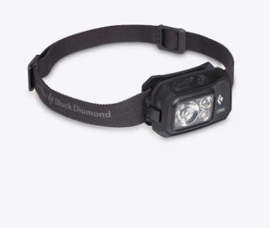 Black Diamond - Storm 450 Dual Fuel Headlamp, Colour: Black