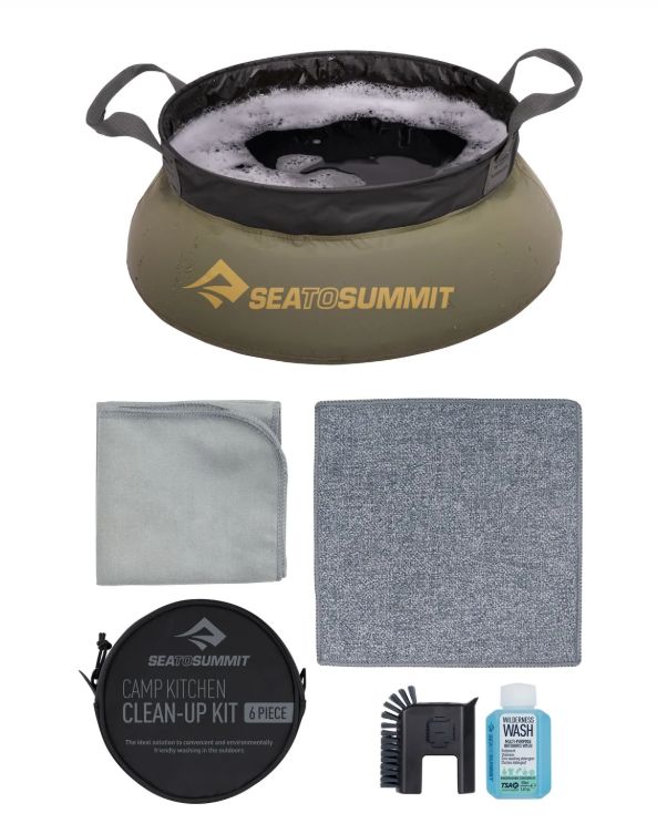 Sea to Summit - Camp Kitchen Clean-Up Kit, Colour: Green