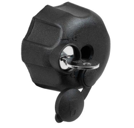 RAM - Key Lock Knob w/ Brass Insert for B Size Socket Arm