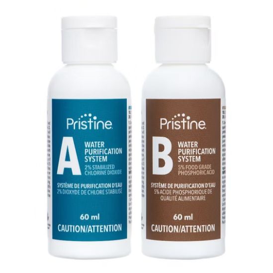 Pristine Water Purification System, Size: 60ml Past