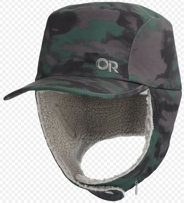 OR - Whitefish Hat, Colour: Grove Camo, Size: Medium