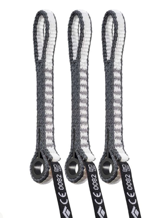 Black Diamond - 10mm Dynex Dogbone - 3 Pack, Size: 12cm