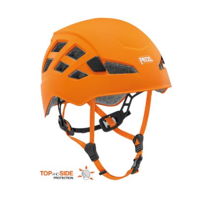Petzl - Boreo - Climbing - Mountaineering Helmet, Colour: Orange, Size: S/M