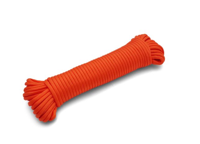 Coghlan's - Paracord - 50ft, Colour: Neon Orange