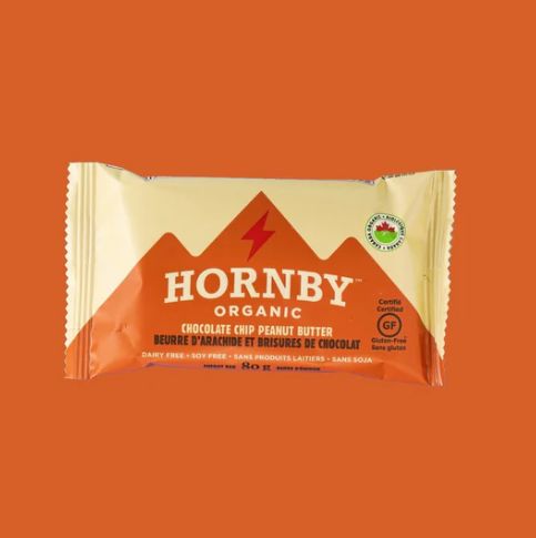Hornby Organic - Energy Bar, Chocolate Chip Peanut Butter, Flavour: Chocolate Chip Peanut Butter