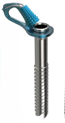Blue Ice - Aero Ice Screw, Size &amp; Colour: 16cm - Blue