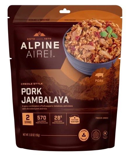 AlpineAire - Pork Jambalaya, Packaging: New