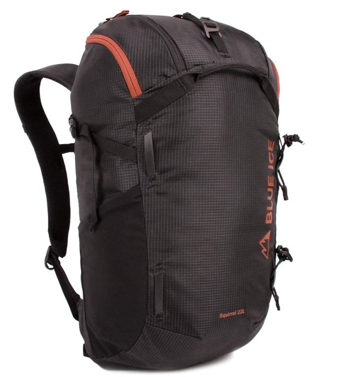 Blue Ice - Squirrel Pack - Black *, Size: 12L