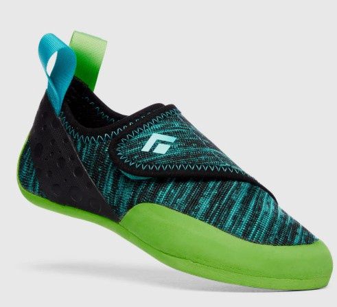 Black Diamond - Momentum Kids Climb Shoe, Colour: Envy Green, Size: 1