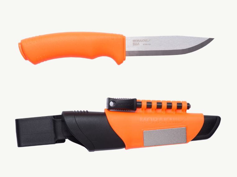 MoraKniv - Bushcraft Survival, Colour: Hi-Vis Orange