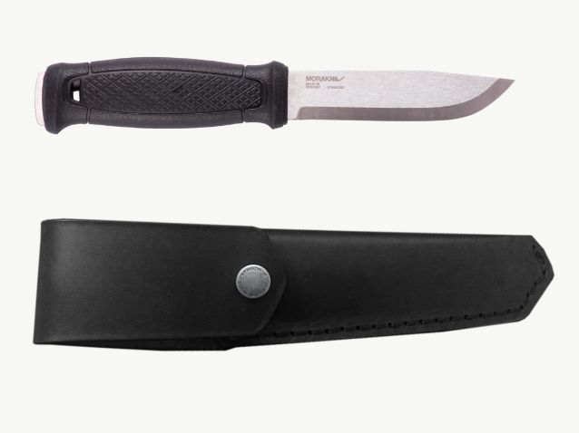 MoraKniv - Garberg Knife Stainless, Sheath: Leather