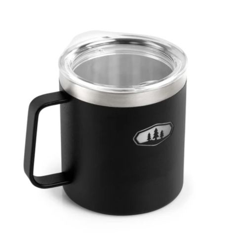 GSI - Glacier Stainless Camp Cup, 15oz, Colour: Black