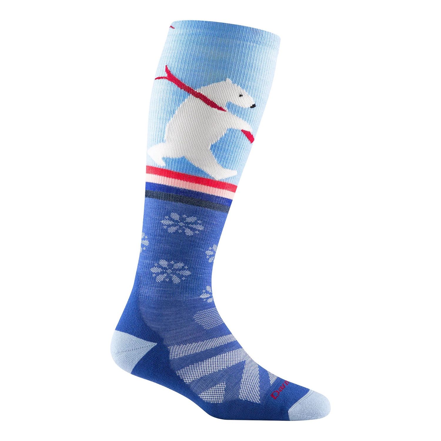 Darn Tough - Women's Snow - OTC, Midweight, w/Cushion - Due North - 8025, Colour: Stellar, Size: Medium
