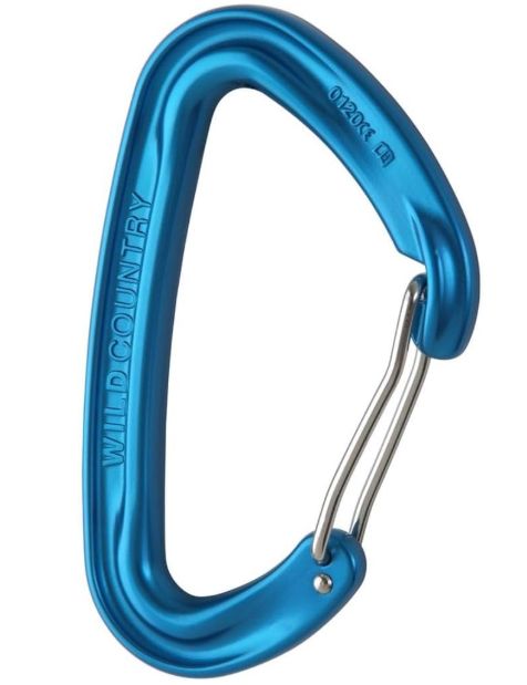 Wild Country - Wildwire Carabiner, Colour: Blue