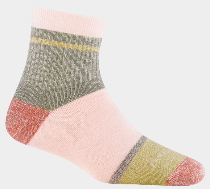 Darn Tough - Women's Home Base Shorty Heavyweight Full Cushion, Colour: Dusty Rose, Size: Large