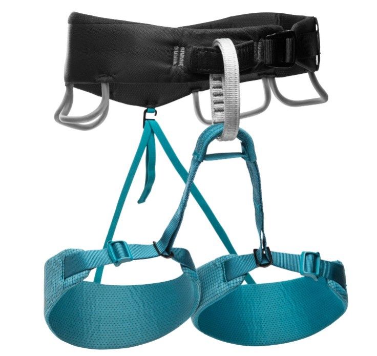 Black Diamond - Momentum Harness - Women's, Colour: Aqua Verde *disc*, Size: Large