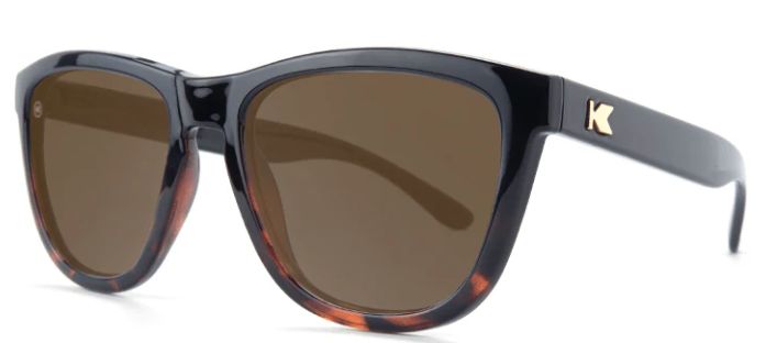 Knockaround - Premiums, Colour: Black Tortoise / Amber